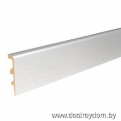 Напольный плинтус ПВХ Arbiton Integra Алюминий 02